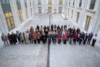 Spain’s Foreign Minister José Manuel Albares meets with Afghan women