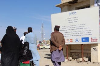 Afghan returnees from Pakistan in July 2025