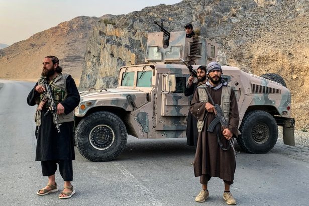 Taliban fighters