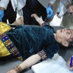 Injured child - The Afghan Times A young girl wounded in the Asadabad attack