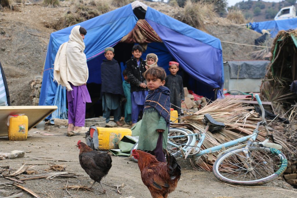 Families in Khost struggle to survive as cross-border shelling forces them from their homes.