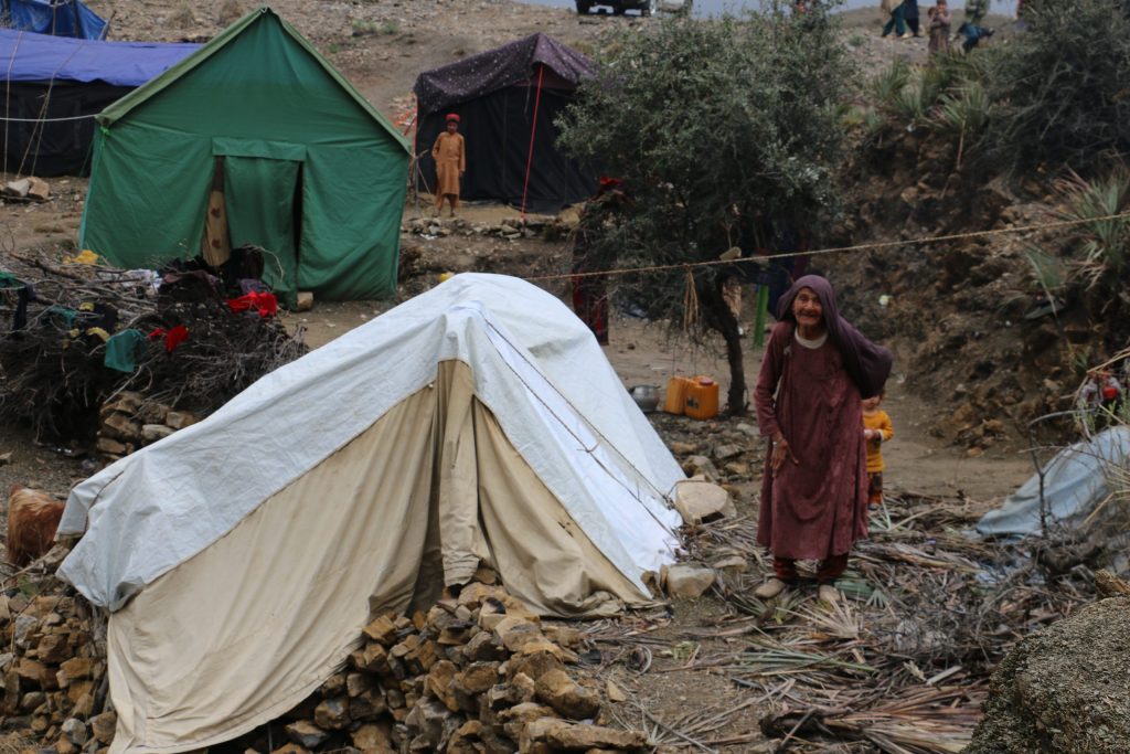Families in Khost struggle to survive as cross-border shelling forces them from their homes.